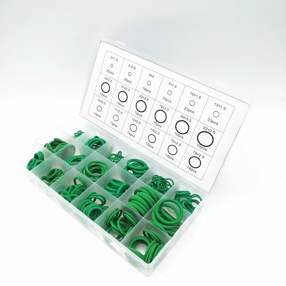 

279PCS Metric Rubber O-Ring 18 Sizes Washer For Automotive Industrial Plumbing