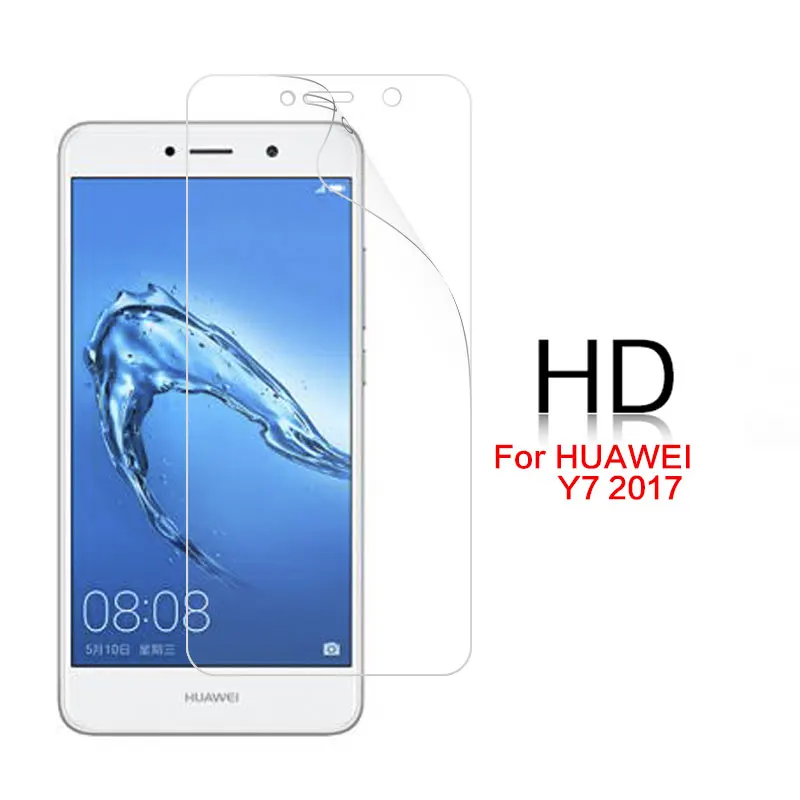 Прозрачная глянцевая HD-пленка для Huawei Y635 Y6ii Compact Y7 Y9 Prime Pro 2017 2018 2019 матовая