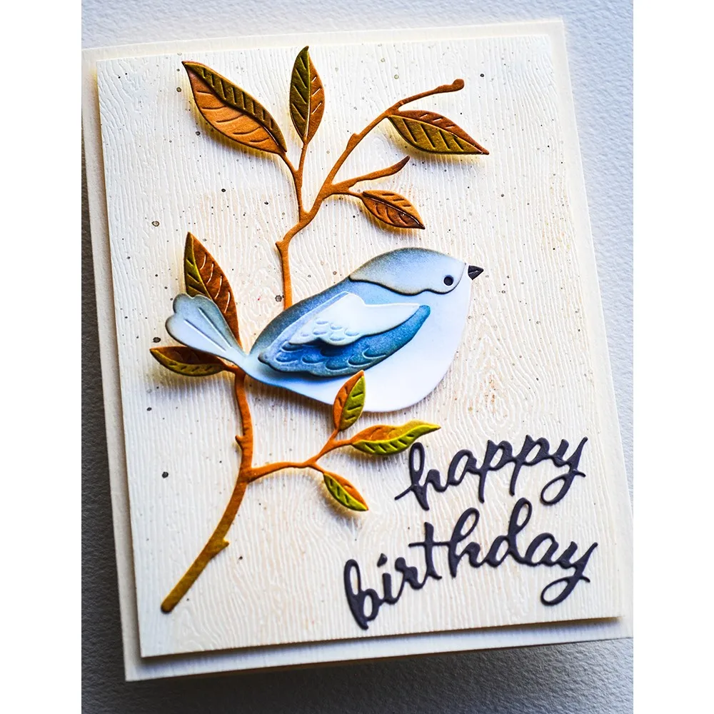 

April 2023 New Arrival Cheerful Singing Birds Baby Metal Cutting Dies for Photo Scrapbooking Making Card Embossing Decoration