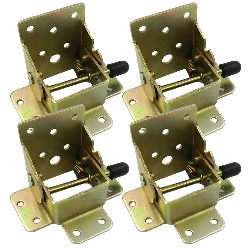 

Locking Hinge 2/4pcs Leg Fittings Angle Braces Stable Multifunctional Accessory For Laundry Boats Beds Worktables Garage