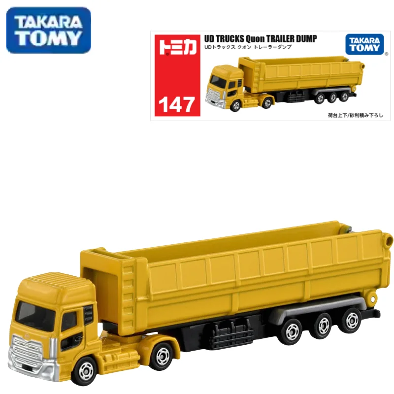 Модель автомобиля TOMY Domica из сплава № 147 длинный инженерный самосвал UD игрушка для