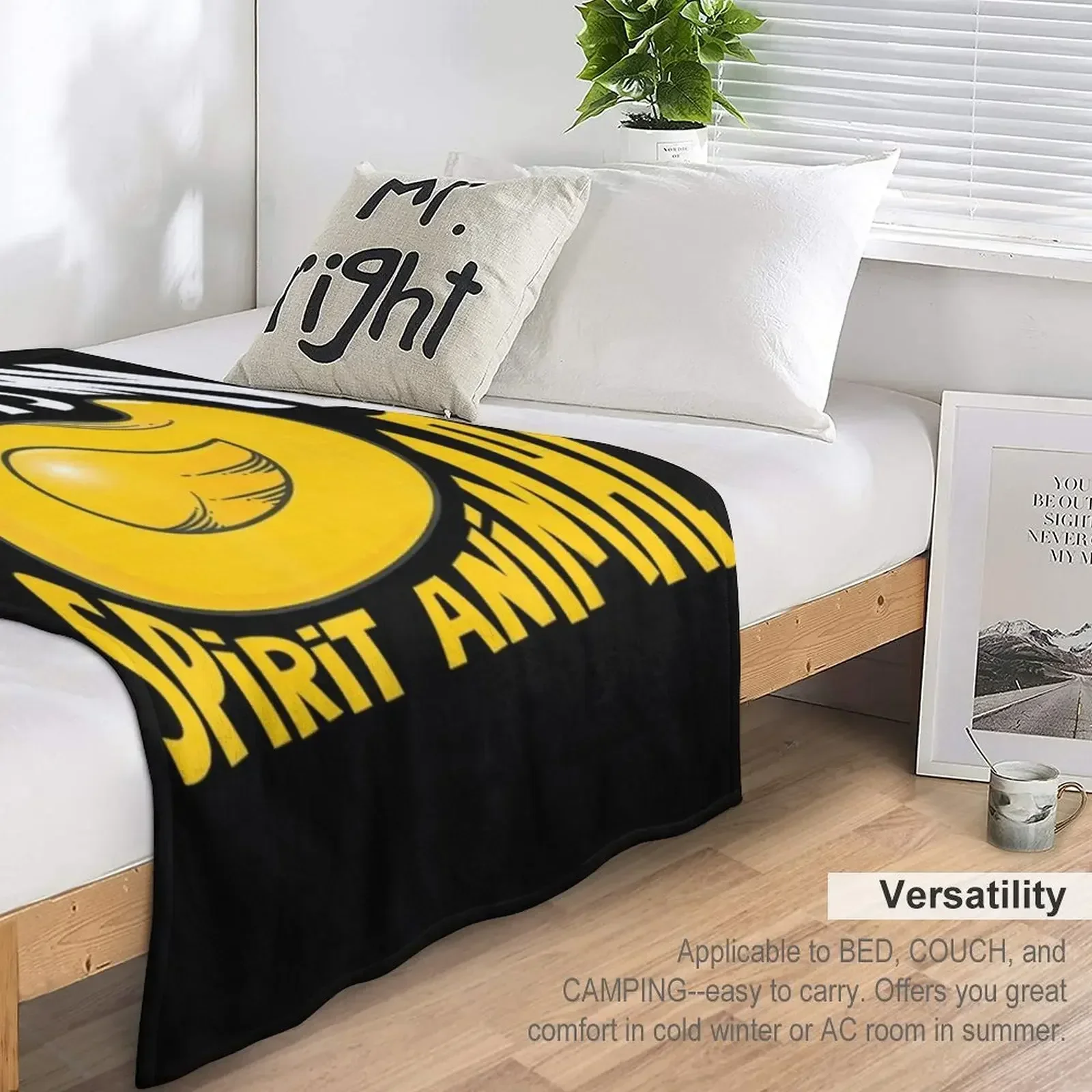 Крутое забавное резиновое одеяло с изображением утки Мой дух кровать модный