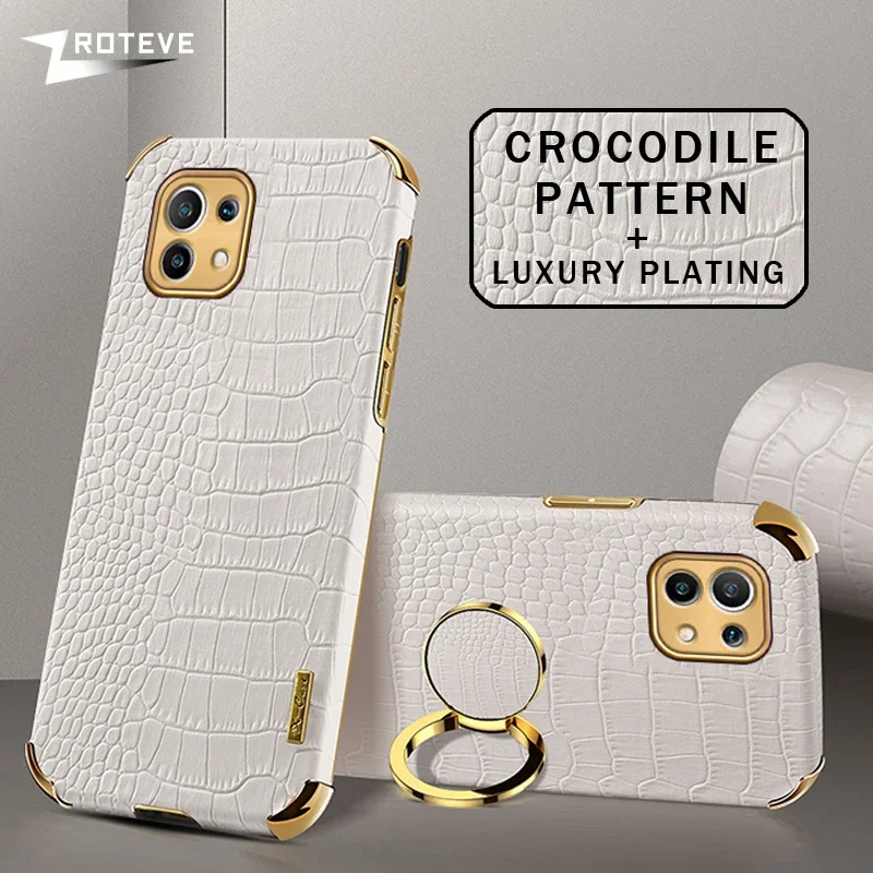 Кожаный чехол Zroteve с крокодиловым узором для Xiaomi Mi11T Mi12 X Xiomi Mi 11 11T 11i 12 T 12X 12T Pro чехлы