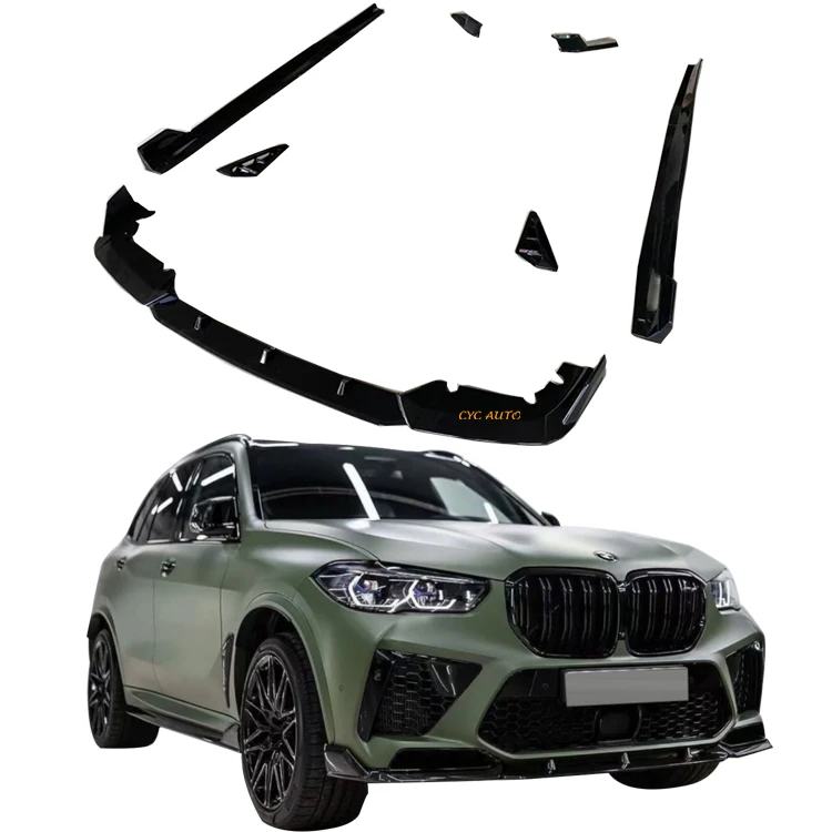 

Car part G05 Aero kit for BMW X5 series bumper G05 F95 X5M bodykit front splitter side skirts 2021