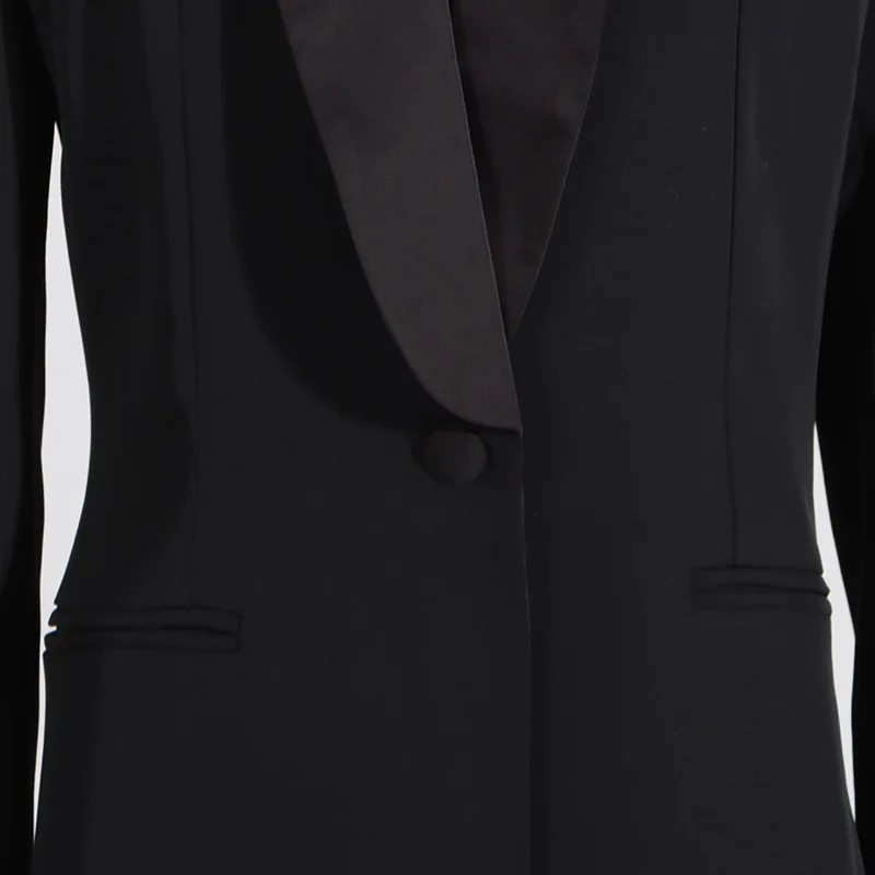 HKSH модный повседневный пиджак в темном стиле панк женский Tide новинка осени 2024