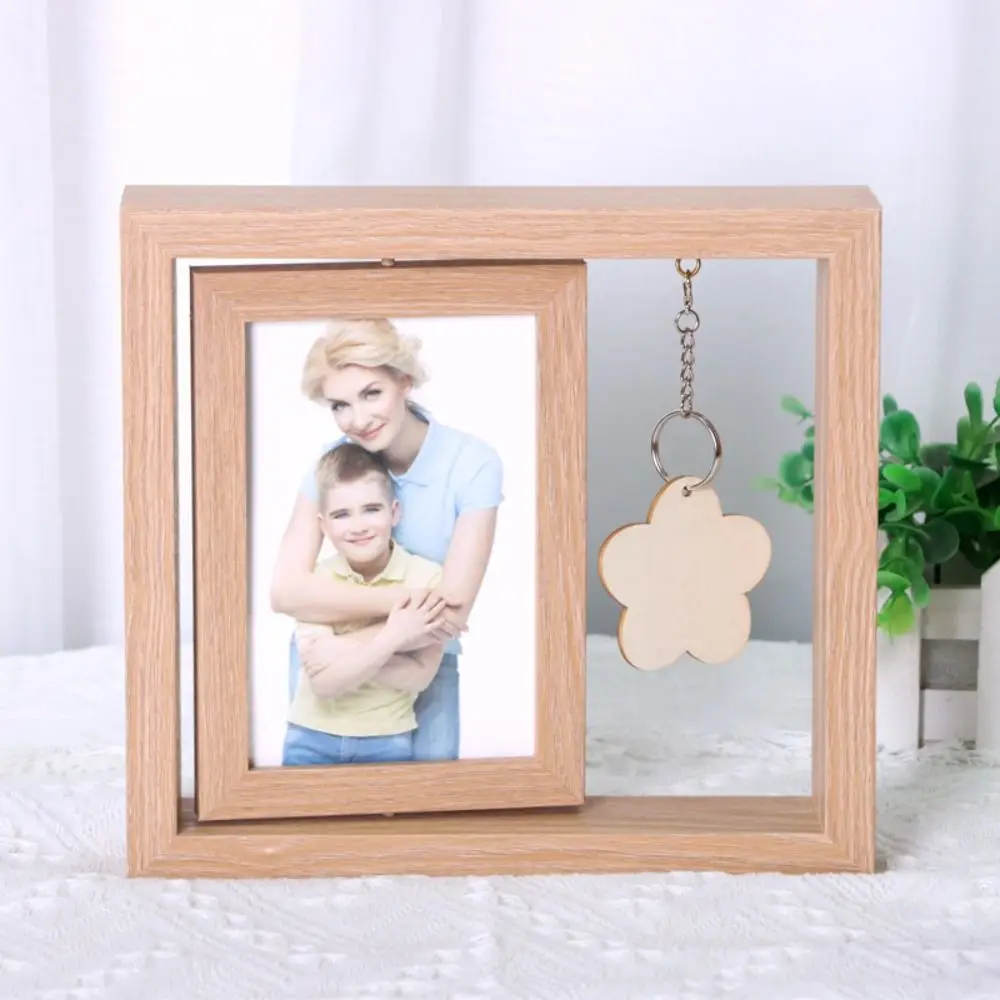 

From Son Table Setting Fit Two Photos Rotatable Picture Frame Mother'S Day Photo Frame Photo Frame Mother'S Day Gift