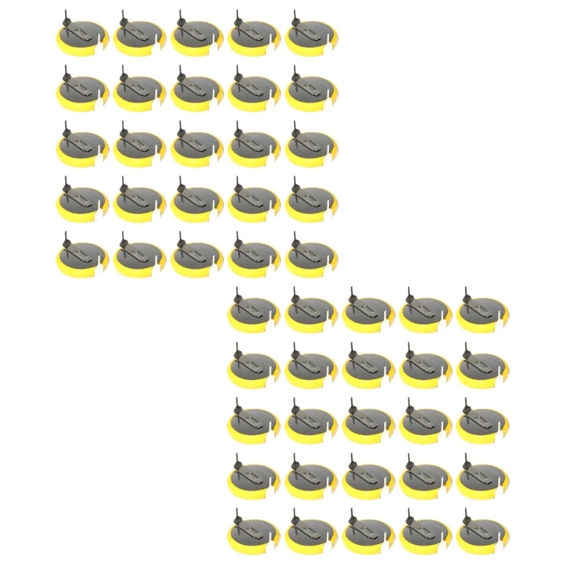 CR2032 Батарея с вкладками и паяльной лапкой батарейки для монет 210 мАч