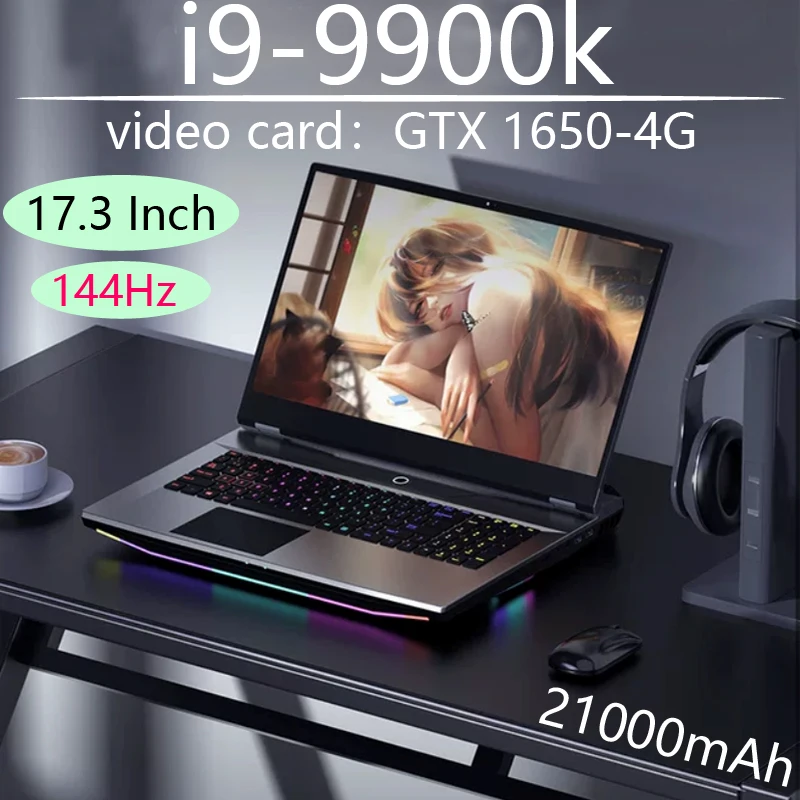 17.3 Inch Intel Core i9 9900KF Gaming laptops computer cheap windows 10 Netbook teclast pc portable gamer eSports gaming laptop - купить по
