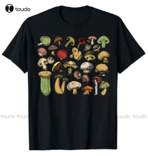 

Wild Mushroom Shirt Mycology Fungiphile Fungi Foraging T-Shirts Gift Tee Trend Shirts Women Fashion Tshirt Summer New Popular