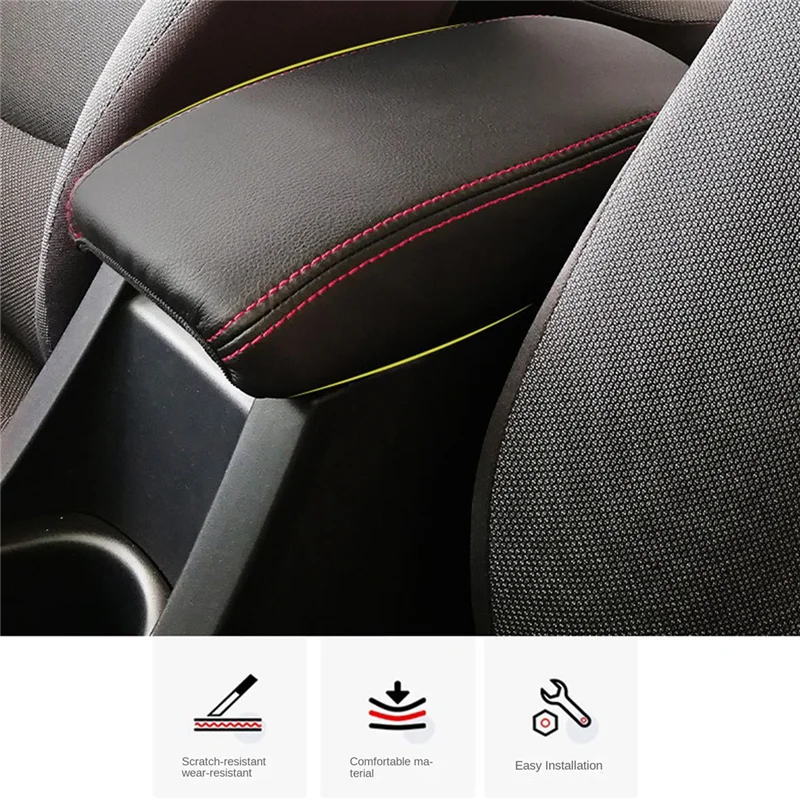 Автомобильный подлокотник чехол для консоли подставка подушки верхний коврик