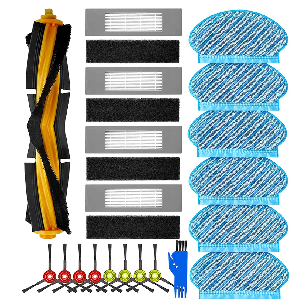 

Hot Replacement Filters And Brushes For Ecovacs For Deebot OZMO 950 920 Robot For Yeedi Vac Robot Vacuum Cleaner