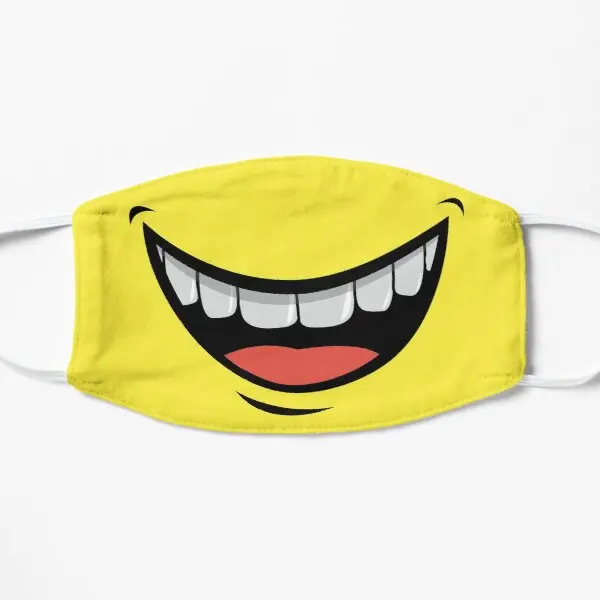 

Mouth Smile Flat Printing Face Mask Anti Dust Health Fashion Winter Breath Cosplay Beauty Mouth Washable Dustproof Accessories