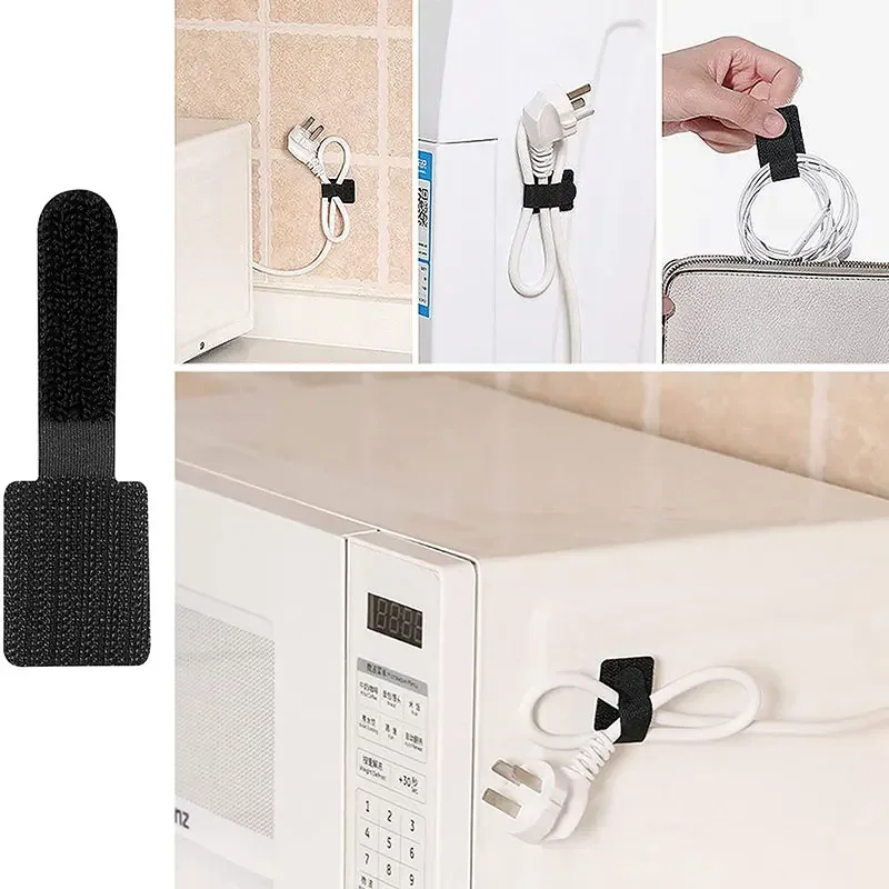 Съемные кабельные стяжки-органайзер инструмент для кухонной техники и кабелей