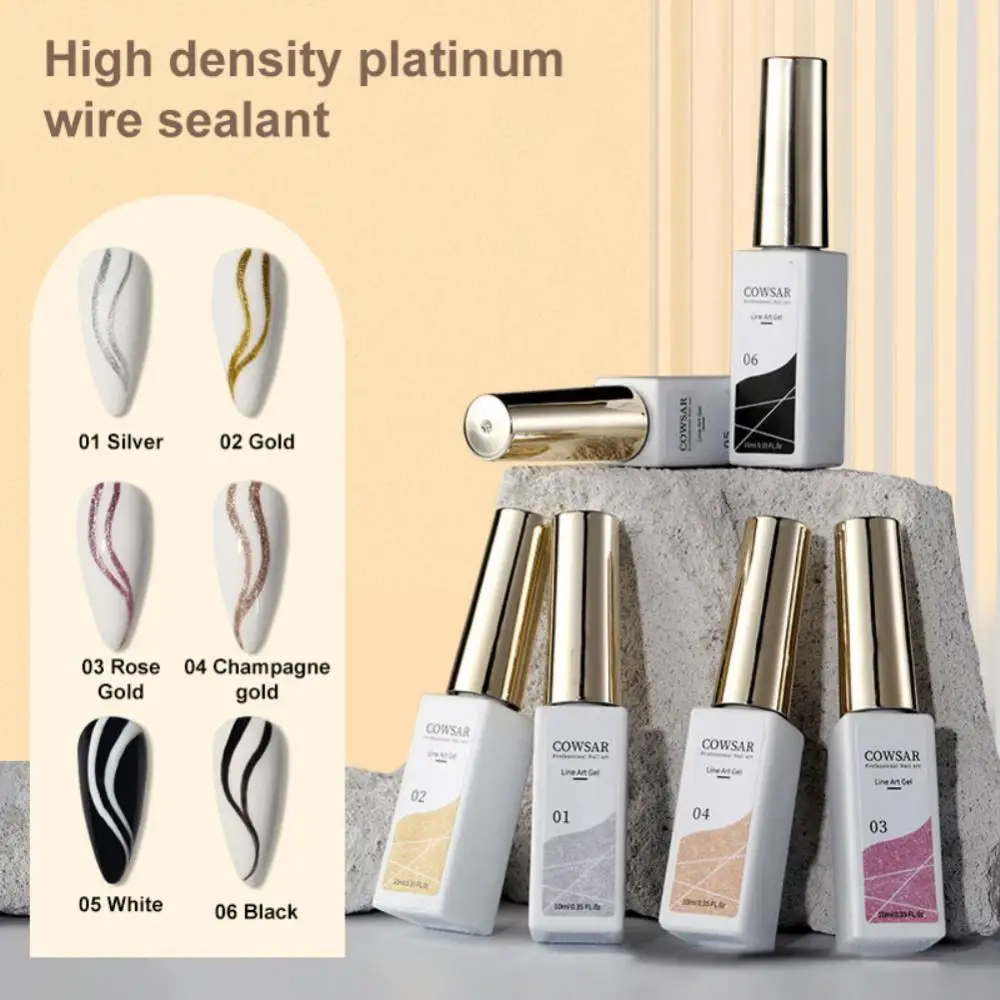 

Гель-лак высокой плотности для ногтей, клей-паук для рисования, полосатые Лаки, лаки для творчества, дизайн ногтей, рисование, эластичный маникюрный лак