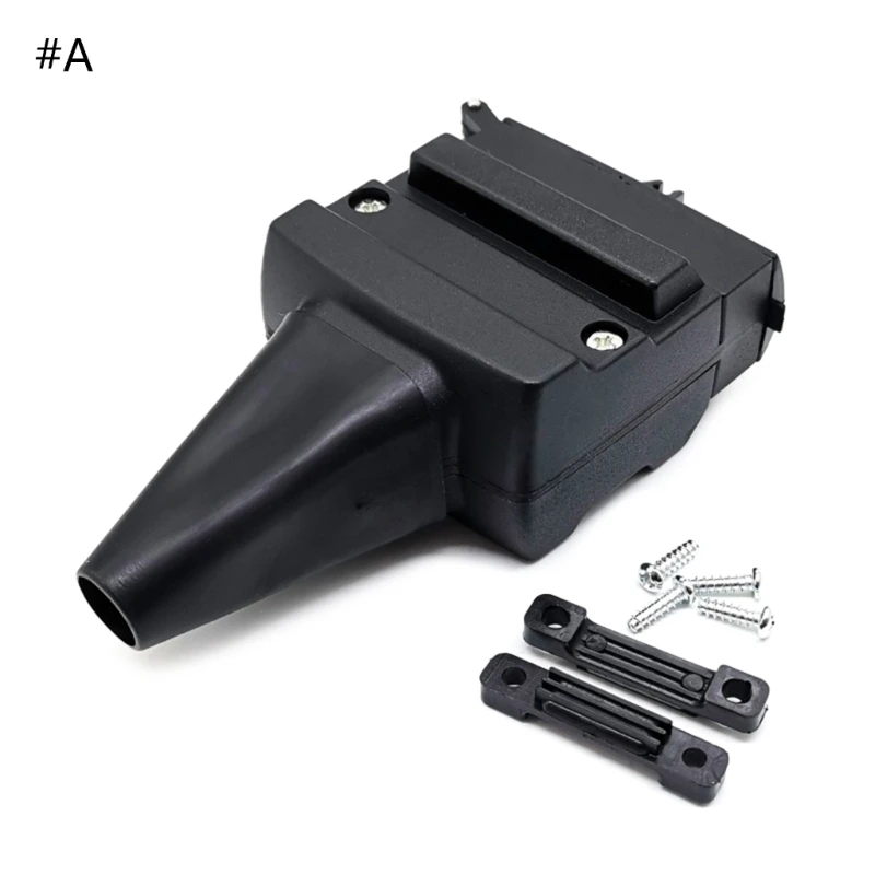 

090E Upgraded 12 Pin Flat Plug Socket Austrilia Standard for Truck RV Car Trailer
