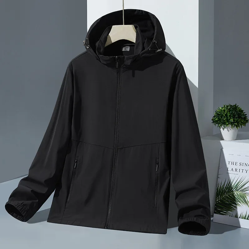 Summer Outdoor Sports Sunscreen Serum Thin Breathable Anti-uv Mountain Climbing Trendy Sun Protection Clothes For Men Women