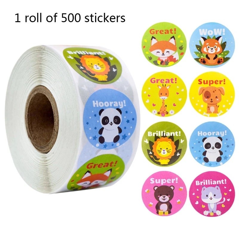 

Motivational Incentive Stickers for Kids Self-Adhesive Label Reward Stickers