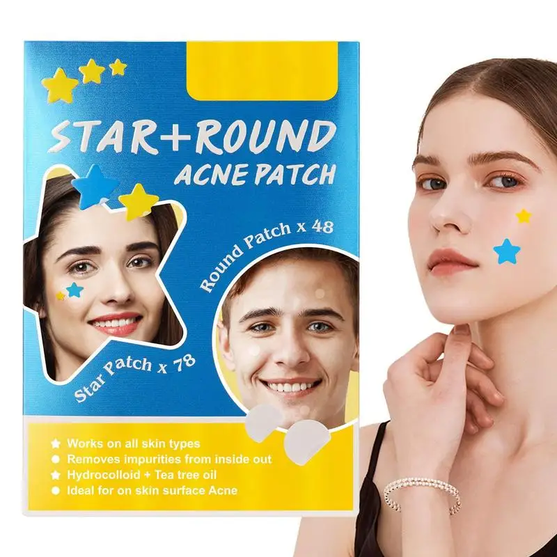 

Pimple Patch Skin Tags Remover Patch Plaster Cream Invisible Hydrocolloid Quick Absorb Face Care Anti-infective Tool