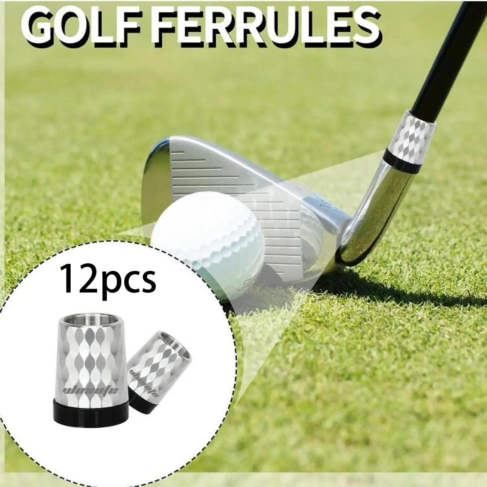 12 наконечников для гольфа сменный адаптер с коническим наконечником ремонта