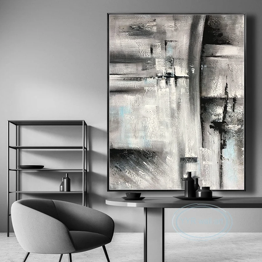 

Home Decor Image Abstract Art Handmade Oil Painting Acrylic Frameless Canvas Wall Hanging Poster Living Room Bedroom Porch Mural