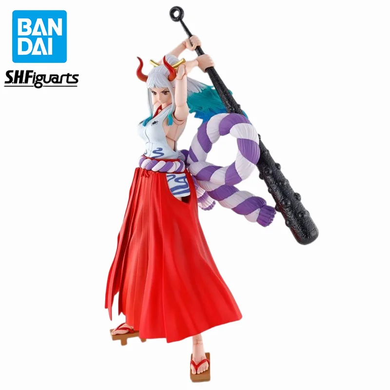 

Original BANDAI SHF One Piece Wano Country Yamato PVC Anime Figure Action Figures Model Toys