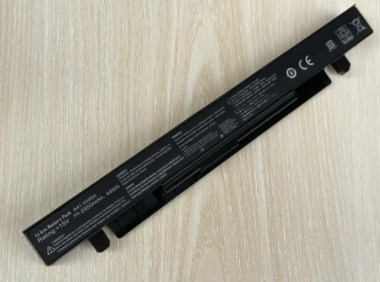 2950 мАч A41-X550A Аккумулятор для ноутбука ASUS A450 A550 F450 F552 K450 K550 P450 P550 R409 R510 R510C X450 X550 A41-X550