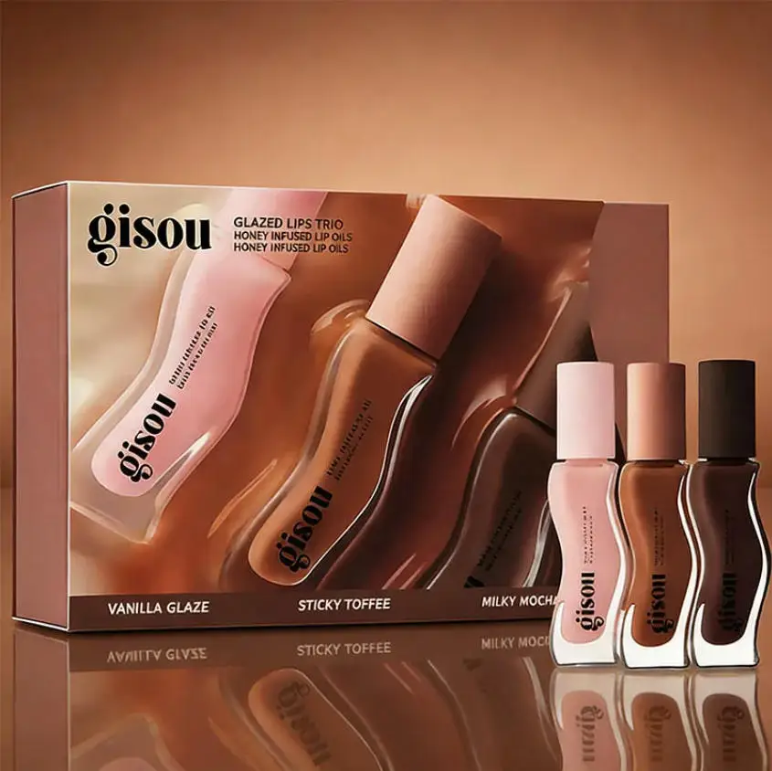 Gisou Original Moisturizing Lip Balm Lip Oil Gloss Care Of The Lips Benetitnt For Lips Plumping Exfoliating Plumping Gloss Oil