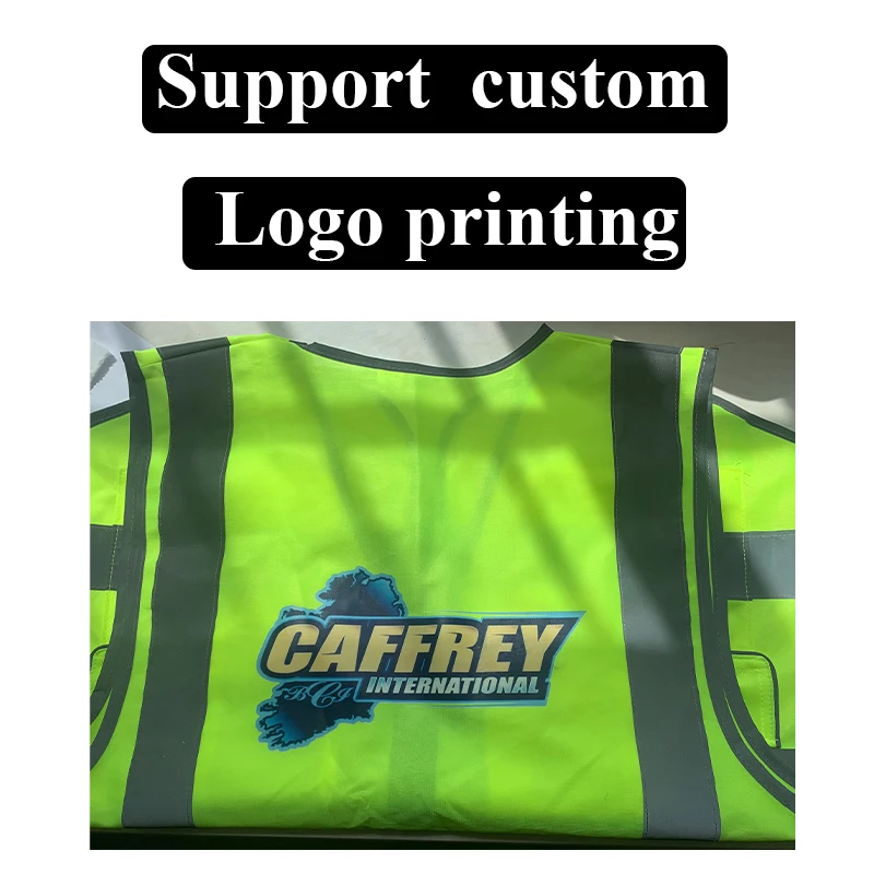 Светоотражающий жилет на молнии защитный с отражающими полосками рабочая одежда