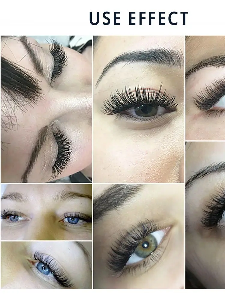 

Shegoal Makeup Handmade Self-adhesive Wholesale Real Mink Lash Strip Beauty Light False Eyelashes Fluffy Dramatic Extension Soft