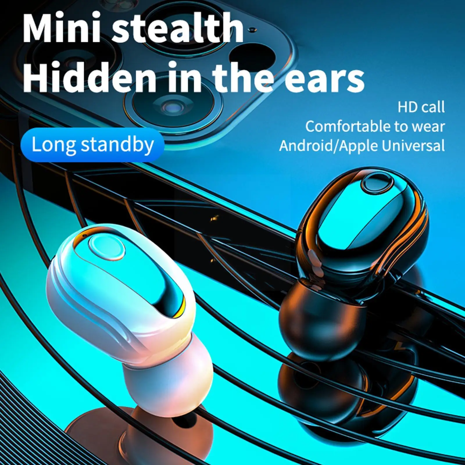 S9 мини беспроводные наушники Bluetooth наушники-вкладыши 5 2 гарнитура шумоподавление