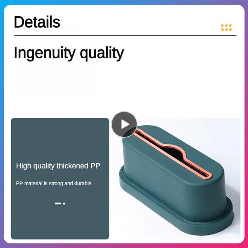 

Dark Green Wall-mounted Storage Box In Apple Pie Order Creativity Storage Box Trash Bag Portable Storage Box Multifunction