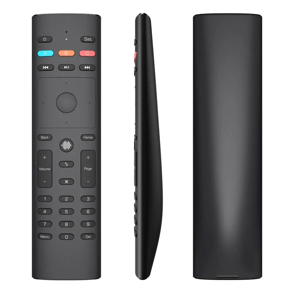 

G40s Voice Remote Control Air Mouse Wireless Mini Kyeboard G40 With Ir Learning Compatible For Android Tv Box Drop Shipping
