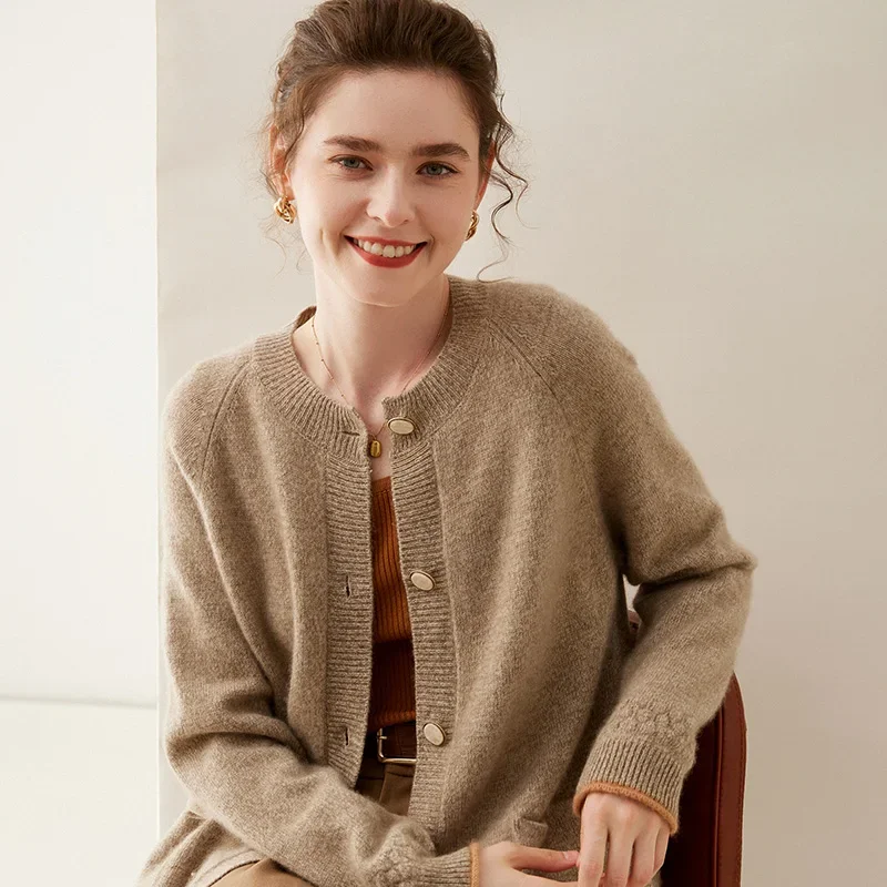 Женский кашемировый кардиган WinvyNee