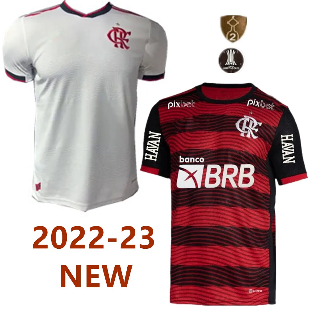 

NEW Flamengo soccer jersey 2022 2023 Home Away man kids jersey 22 23 DIEGO B.HENRIQUE GABI E.RIBEIRO Shirts