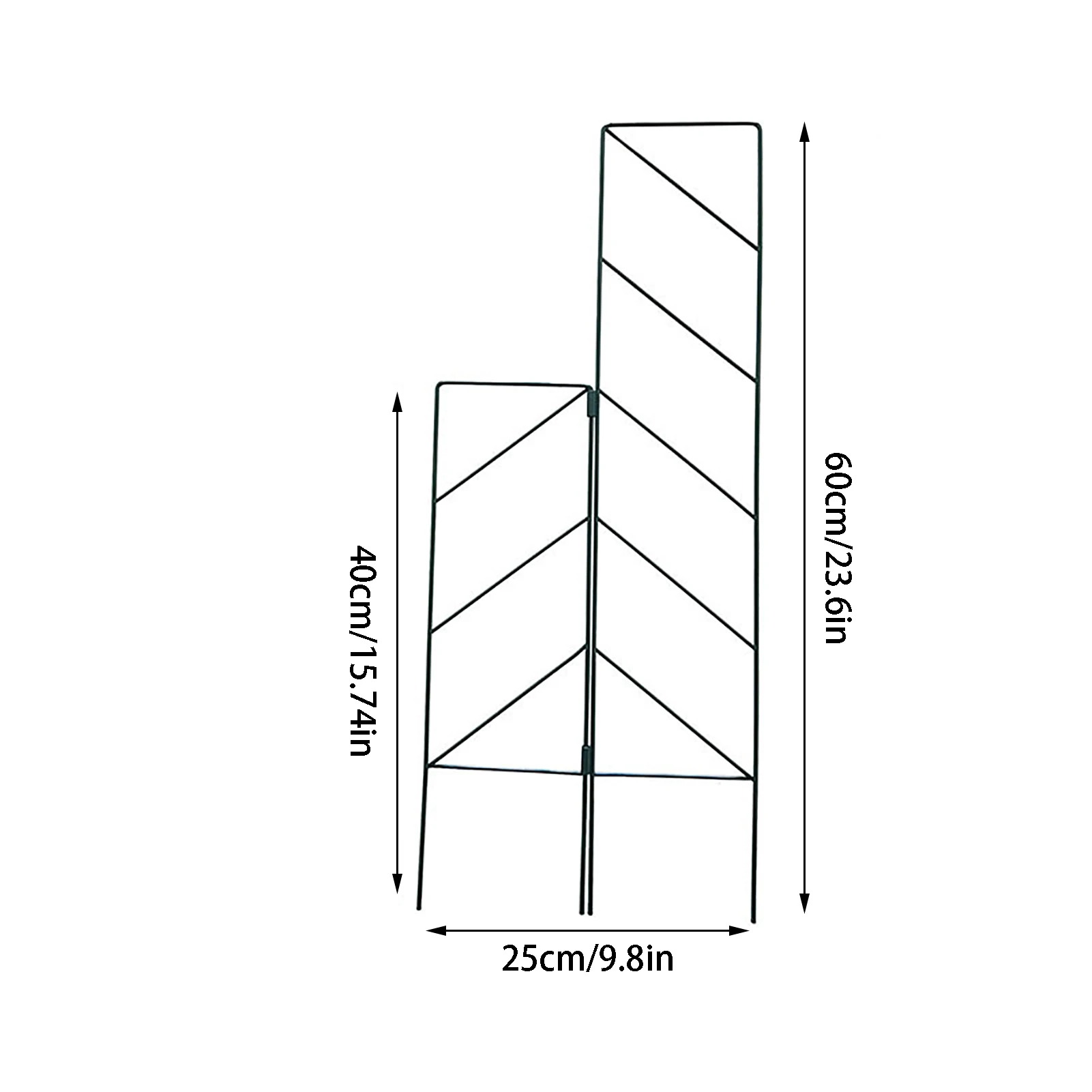 Решетка для садовых растений решетка из черного железа поддержки лазания