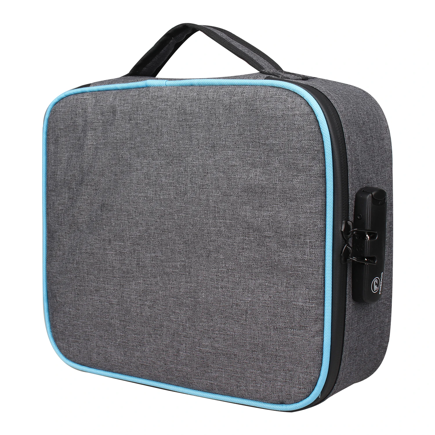 

Gebwolf Travel Case Large Smoking Smell Proof Case With Combination Lock Carbon Lined Container Organizer Tobacco Storage Case
