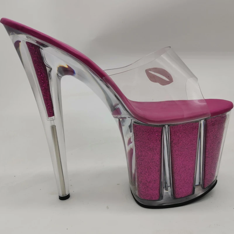 LAIJIANJINXIA/Новые пикантные экзотические туфли из ПВХ для танцев на шесте летние