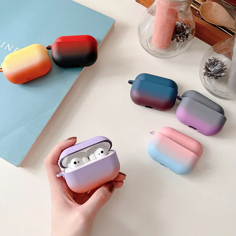 

Градиентные яркие цвета для Honor Earbuds 3 pro Чехол Жесткий Чехол для беспроводных наушников чехол для huawei Honor Earbuds 3 pro парный чехол
