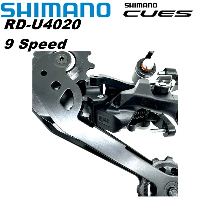 SHIMANO CUES 9-скоростной RD-U4020 MTB велосипедный задний переключатель 1x9s для горного