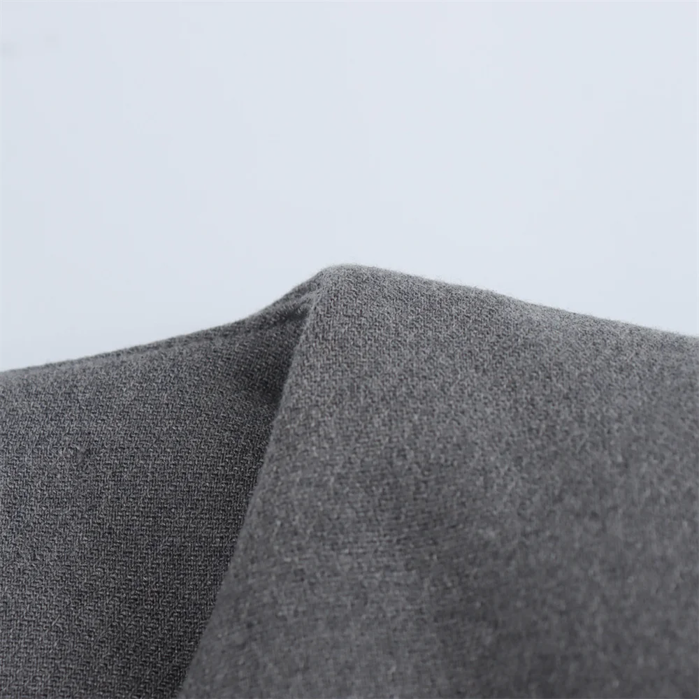 Женское повседневное пальто с круглым вырезом и металлическими пуговицами