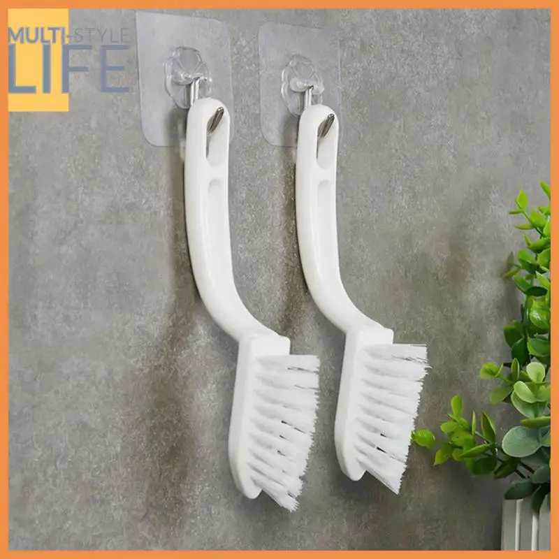 

Cleaning Accessories Bathroom Brush Portable Convenient Toilet Brush Household Long Handle Window Groove Cleaning Brush
