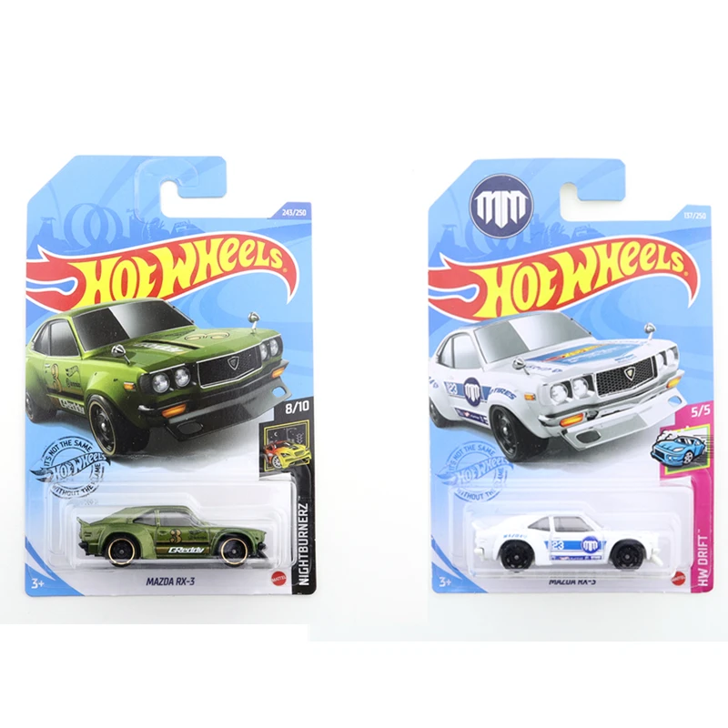 

2021 MAZDA RX-3 Original Hot Wheels Mini Alloy Coupe 1/64 Metal Diecast Model Car Kids Toys Gift