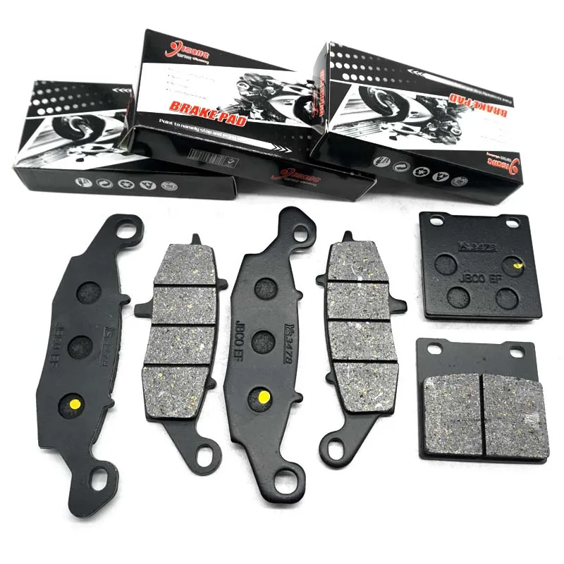

Для SUZUKI GSF600 Bandit 600 2000 2001 2002 2003 GSF600S GSF 2004 S мотоциклетные передние и задние тормозные дисковые колодки в комплекте