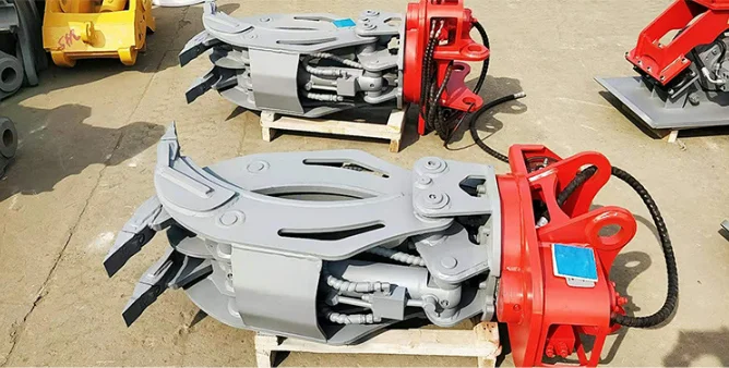 Мини-экскаватор грейфер скользящий бортовой погрузчик искусственный лес с