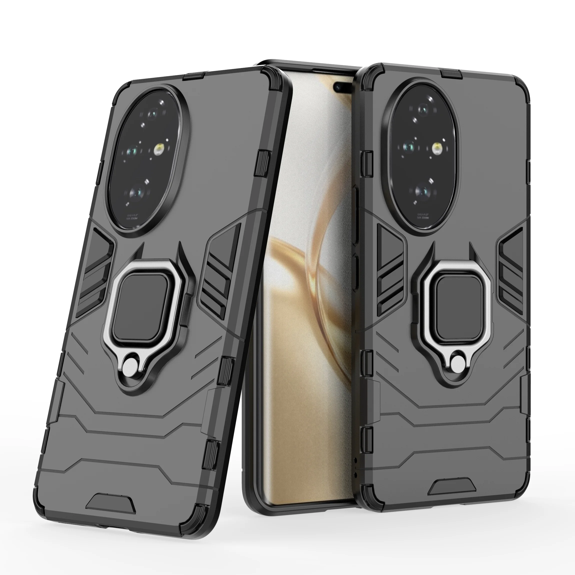 Противоударный чехол-подставка с держателем на палец для Honor 200 Pro Lite Honor100 тонкий