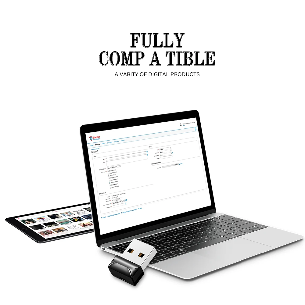 Черный мини-флэш-накопитель 128 ГБ высокоскоростной Флэш-накопитель USB 2 0 овальной