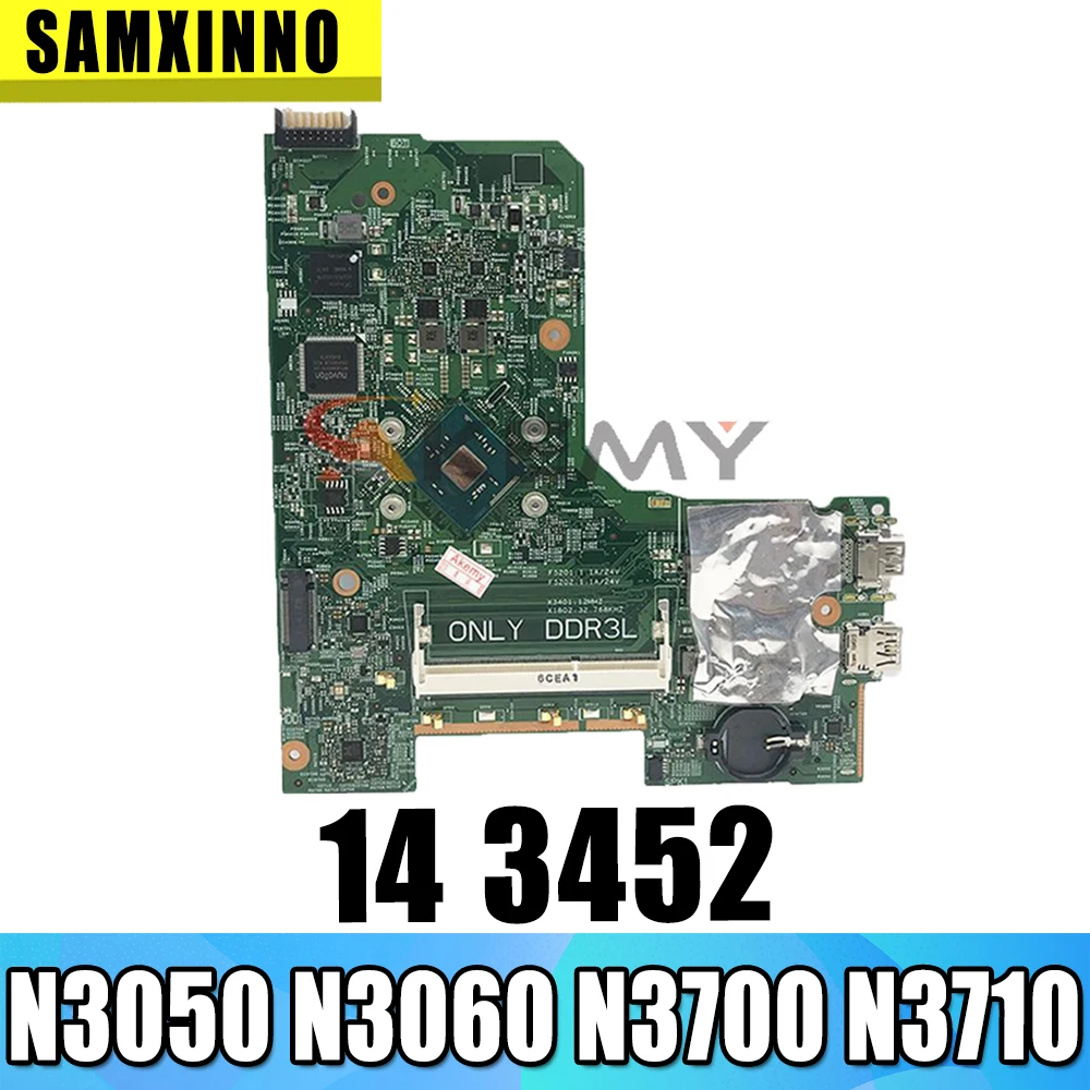 Материнская плата для ноутбука dell Inspiron 14 14279 15 3452 3552 в с процессором N3050 N3060 N3700 N3710 |