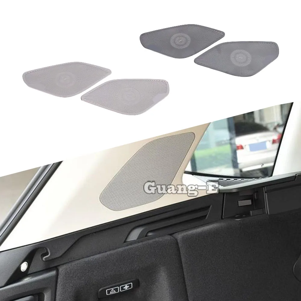 

Для BMW X3 XDrive 25i 28i 30i 2018 2019 2020 2021 2022 дверь из нержавеющей стали звуковая крышка кольцевая лампа отделка