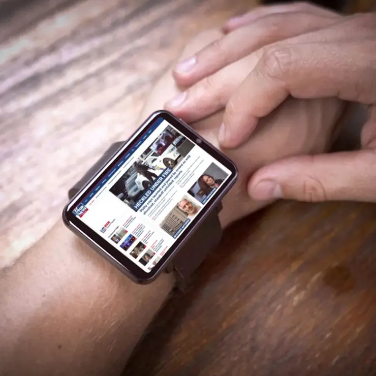 DM100 2 86 дюйма большой экран 4G SIM GPS спортивные часы с глобальным позиционированием