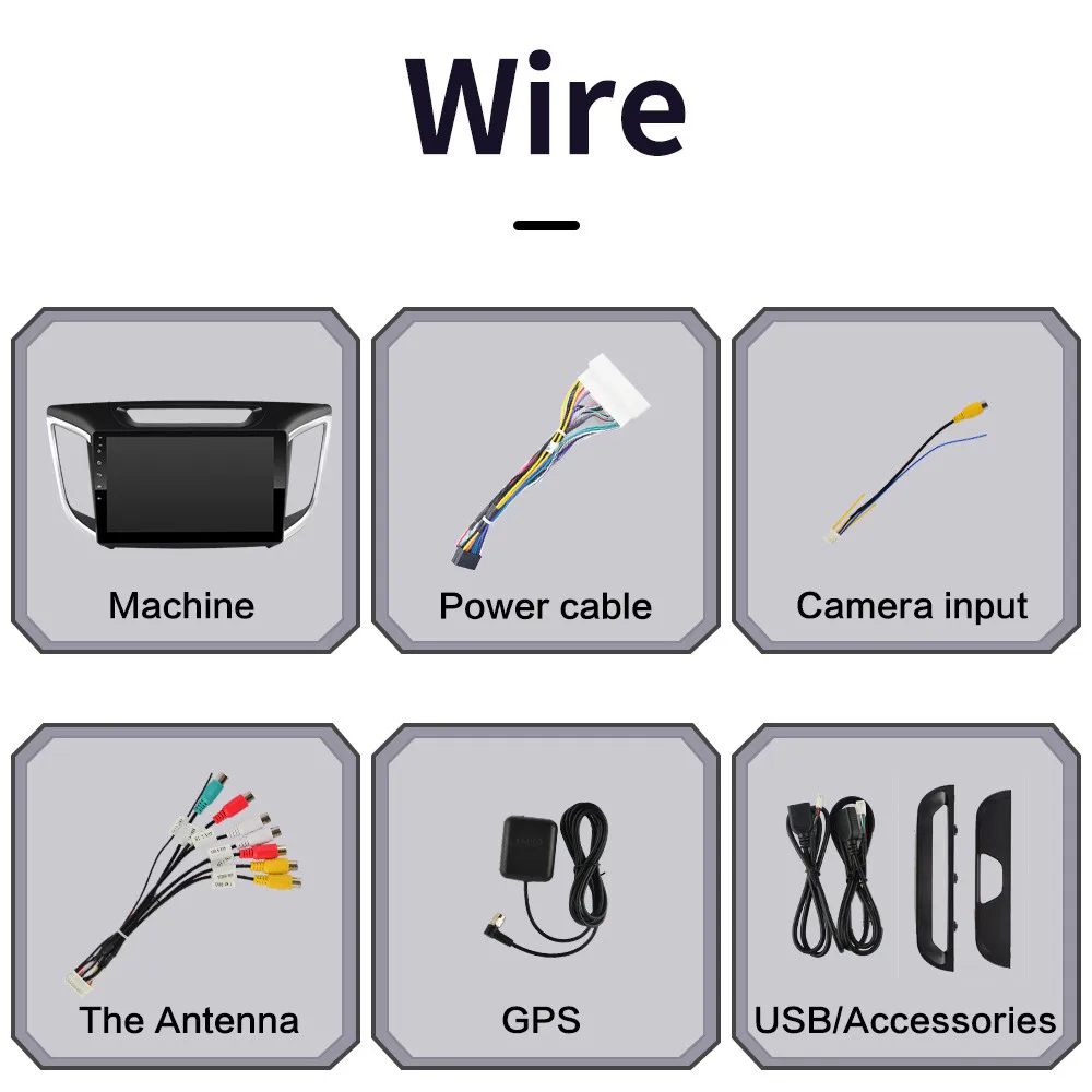 Автомобильный мультимедийный плеер 2 Din автомобильные Радиоприемники